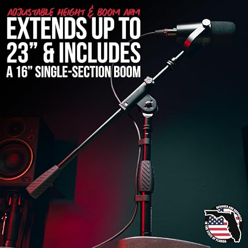 Miniatura 3 de Gator Frameworks - Base corta de soporte para micrófono