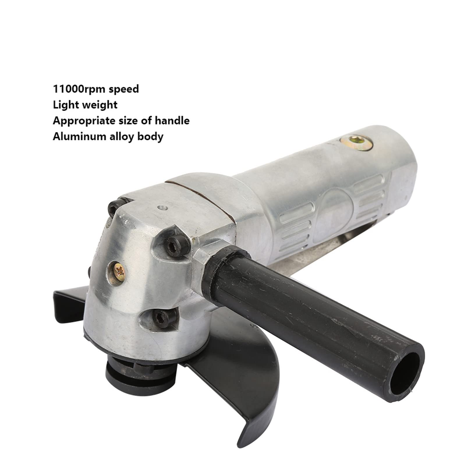 Amoladora angular neumática de 4 pulgadas, lijadora, herramienta pulidora de corte, alta velocidad, 11000 rpm, para industrias de fabricación de maquinaria de construcción