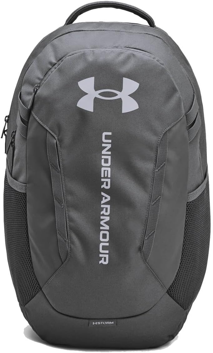 Under Armour Unisex Hustle 6.0 Backpack, (069) Titanium/Clay Green/Clay Green, One Size Fits Most