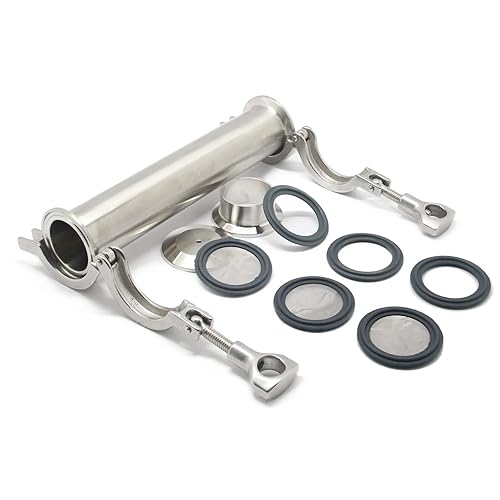 Miniatura 5 de QiiMii Tubo de cámara de vacío de acero inoxidable 304, longitud de 6" (1.59 oz de peso)