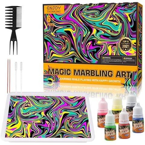 Handmade Marbling Paint for Kids Cover