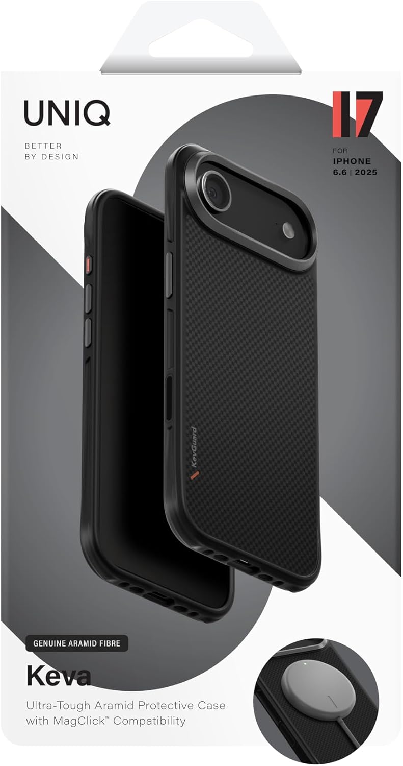 UNIQ KEVA for iPhone 17 Air Case (Navy) Slim Minimalist Phone Case
