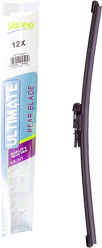 Valeo Limpiaparabrisas de viga trasera definitiva de 12 x 12 pulgadas, 1 paquete