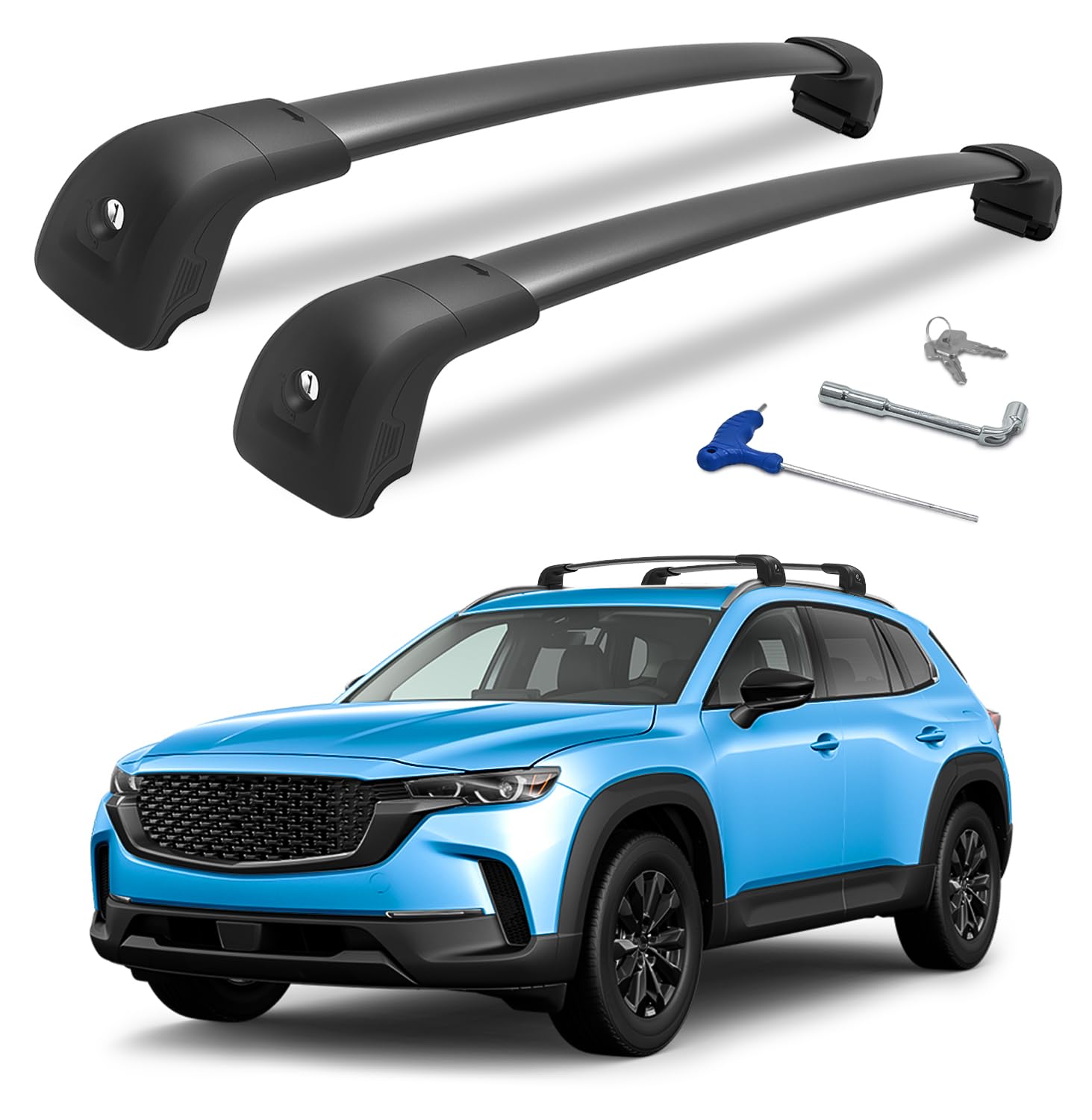 Roof Rack Cross Bars Fit for 2023-2026 Mazda CX50 CX-50 Hybrid