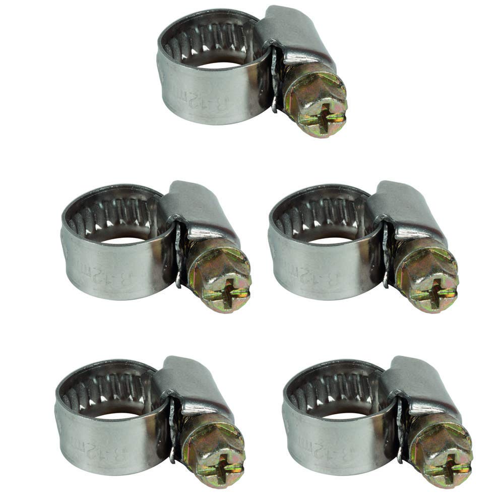 Orijinal Einhell Kelepçe Seti 5 Parça (Kompresör Aksesuarı, basınçlı hava hortumları için hortum kelepçeleri, Ø 8-12 mm arası, 5 adet kelepçe) - 4139670