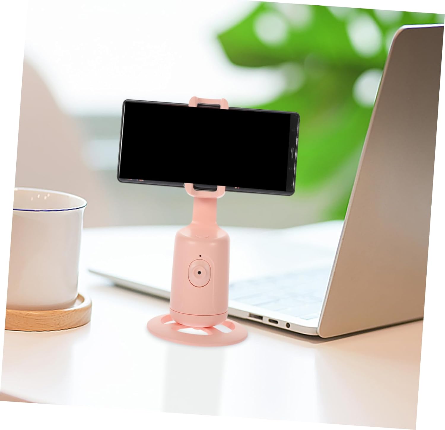 Holder for Recording Face Stand 360° Rotating Tripod Mount Abs Metal Construction Face Recognition Shot Stand Rack