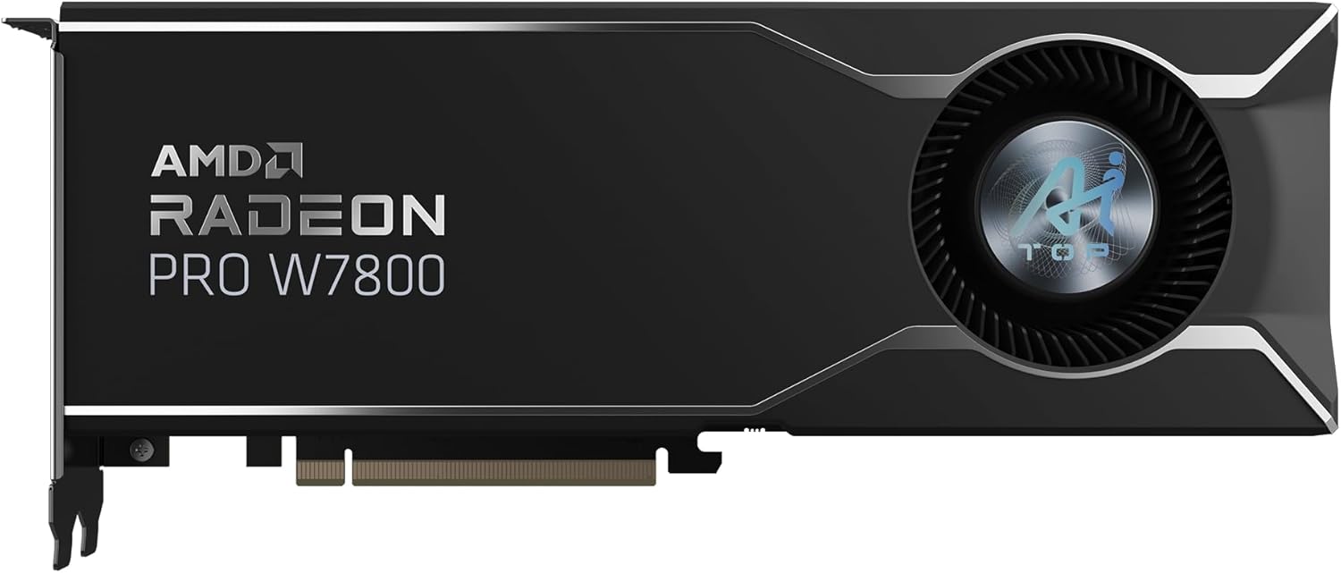 Radeon PRO W7800 AI TOP 32G Scheda Grafica - 32GB GDDR6 - Scheda video - Immagine 5