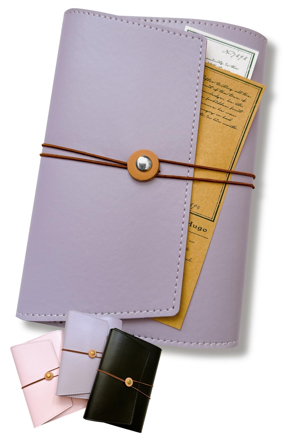 Amazon | MILABURG ブックカバー 文庫 A6 レザー 調 サイズ調整可 防水