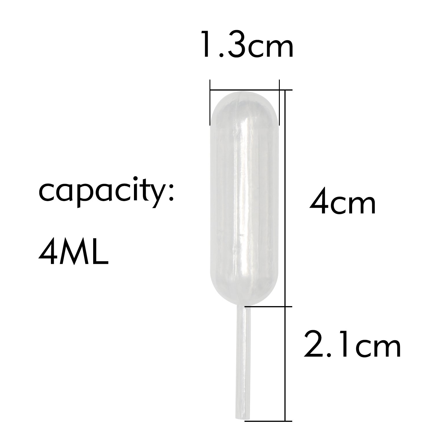Pipette In Plastica 4ml - Confezione Da 100 Per Oli Essenziali E Trucco - Foto 6