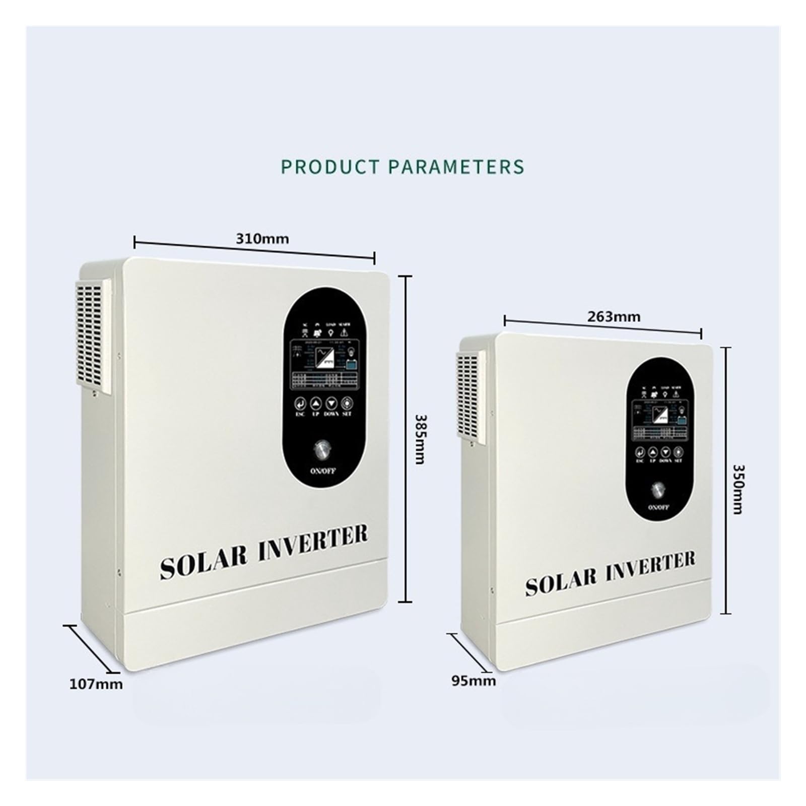 Inversor híbrido Solar MPPT, inversor Solar MY-AH1600 de 24 V a 220 V