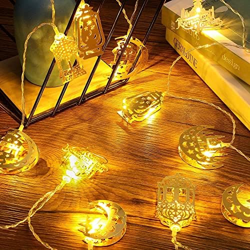 Eid Mubarak String Light, Eid Mubarak Decorations, Ramadan Decorations