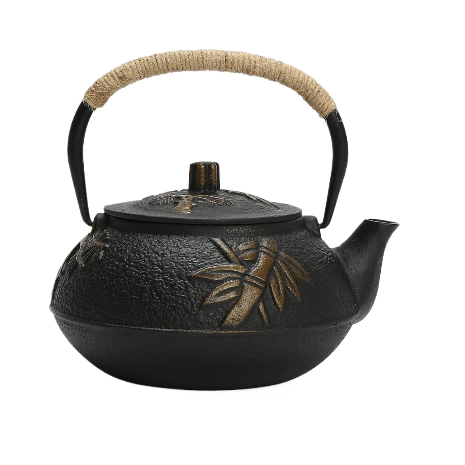 Juego de Tetera con infusor de Hierro Fundido y Filtro de Acero Inoxidable