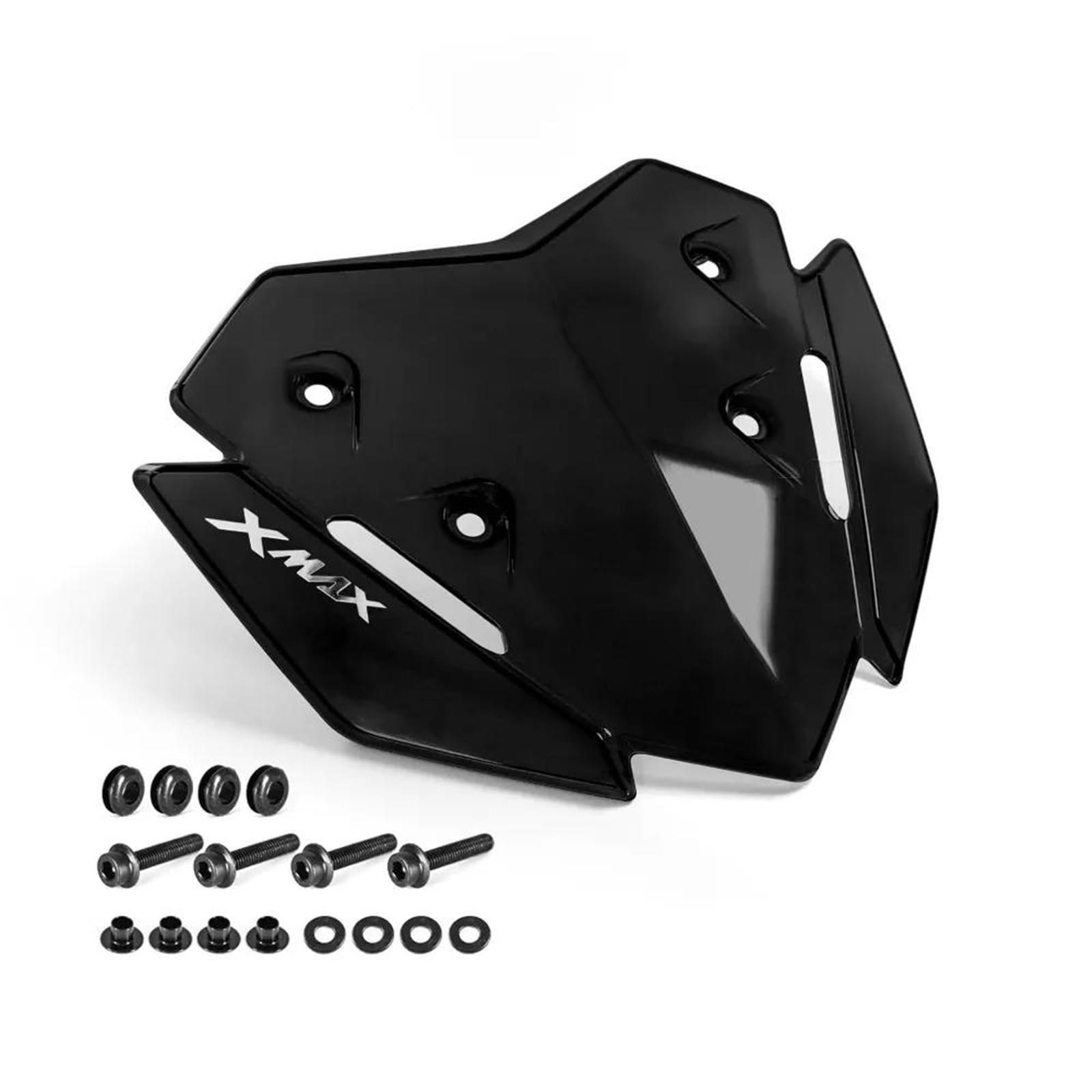Motorrad Sport Windabweiser Für Y&amaha XMAX125 Tech MAX Xmax 125 250 300 X-MAX250 2023(Schwarz)