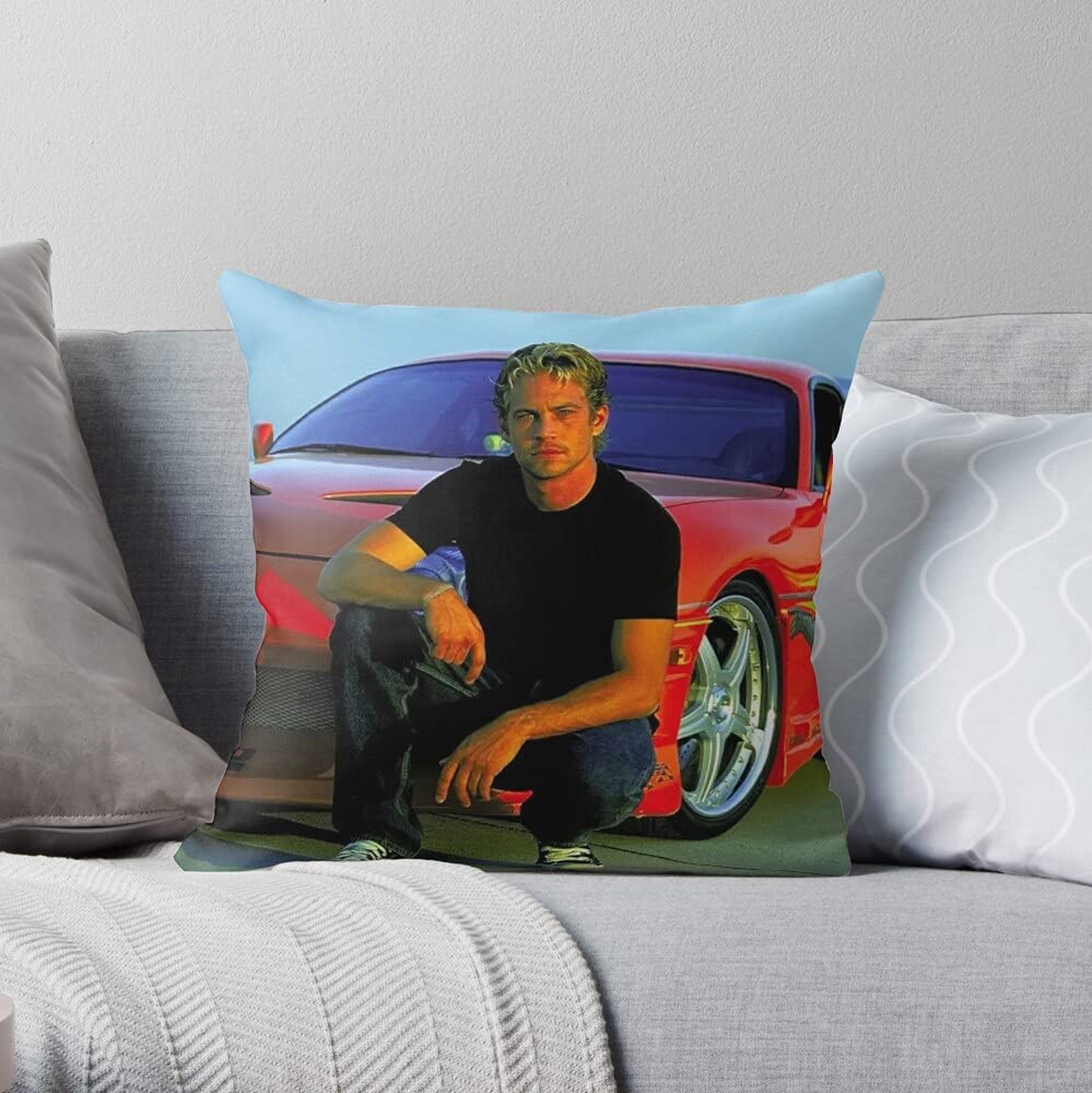 Yoku Walker for Paul fan The Most Impressive Printed Square Throw Pillow case for Home and car Sofa Decoration