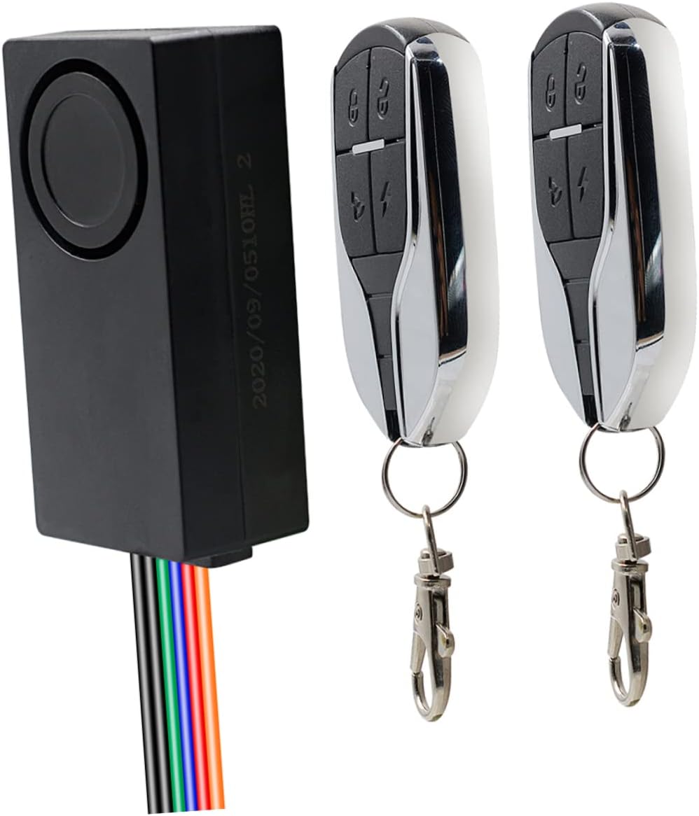 Alarm Ebike System Easy Install Waterproof Electric Car Alarm Universal 48v-72v Lock