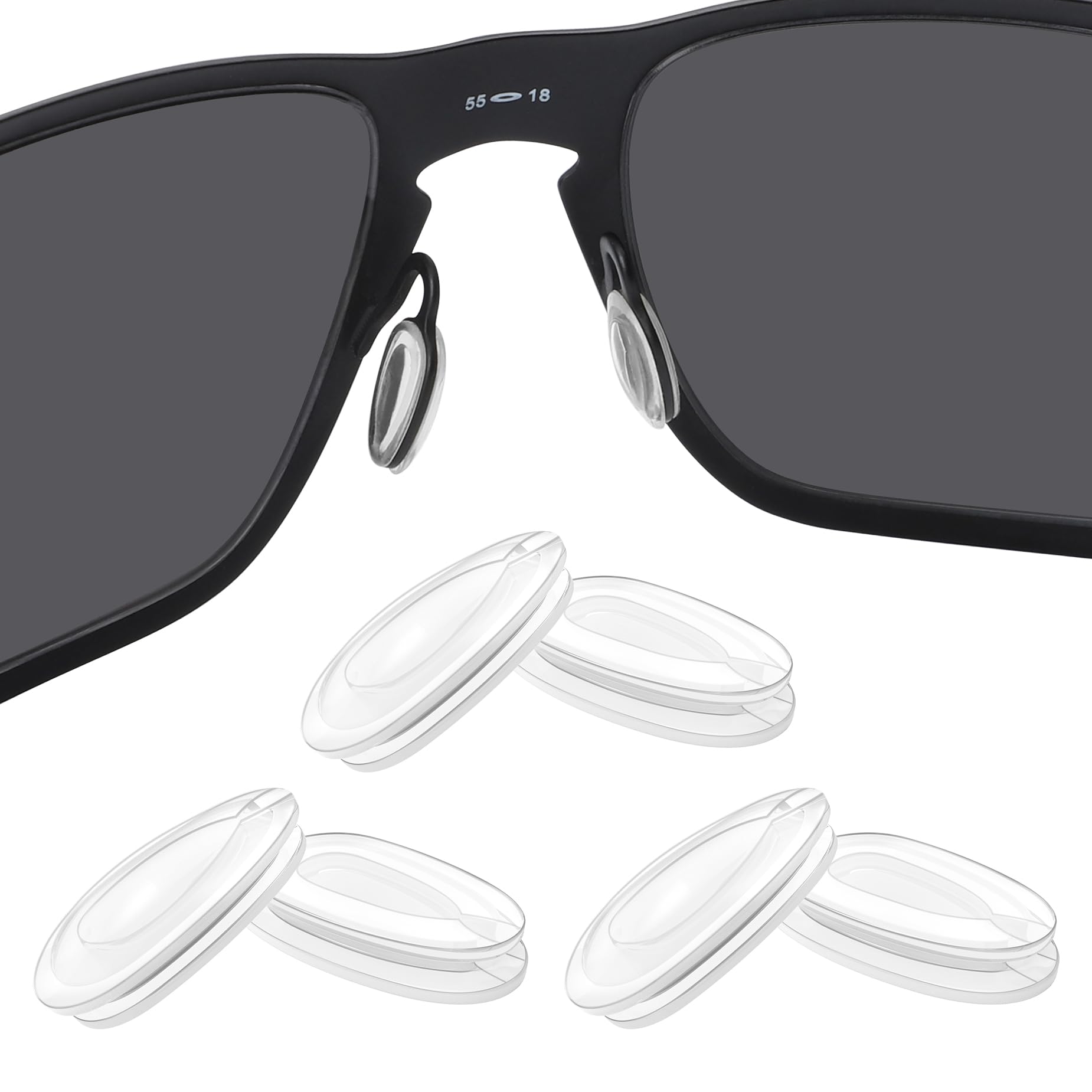 BLAZERBUCK Replacement Nose Piece Nose Pads for Oakley Holbrook Metal OO4123 Sunglass