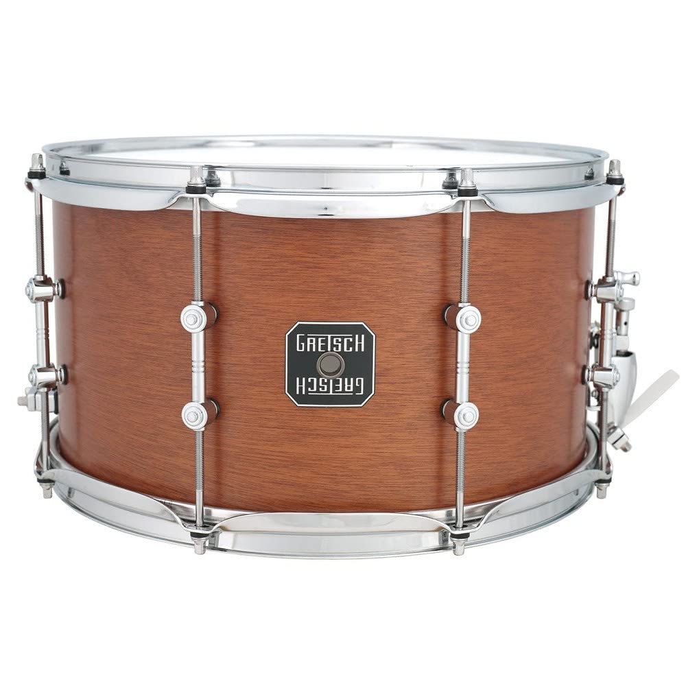 Gretsch Drums Full Range S1-0814SD-MAH 8x14" The Swamp Dawg Snare Drum, Satin Natural