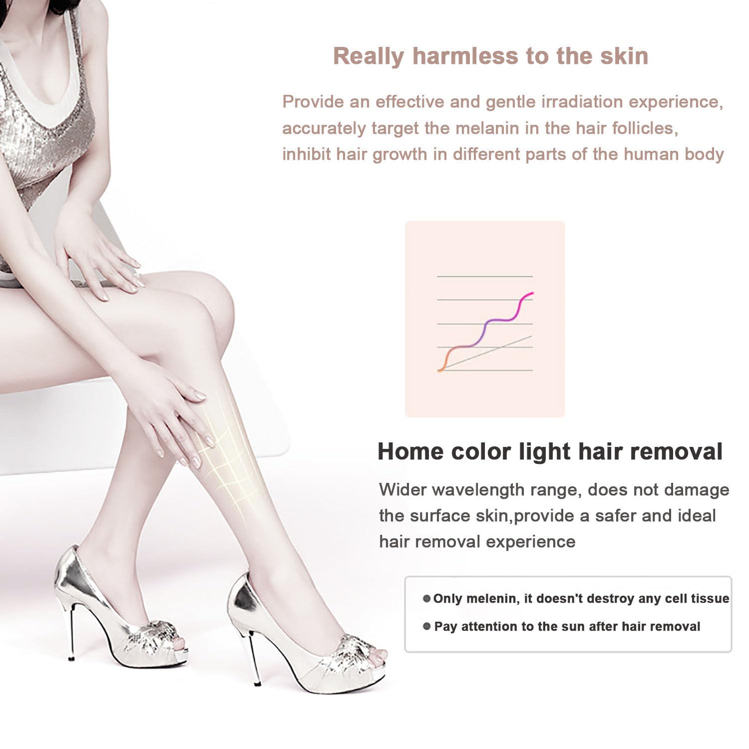 IPL Epilatore Luce Pulsata Laser - 3 in 1 Epilatore Laser per Donne e Uomini a Casa, 9 Livelli di Energia, 999.900 Impulsi di Luce Laser per Uomini, Donne, Viso, Ascelle, Gambe, Corpo