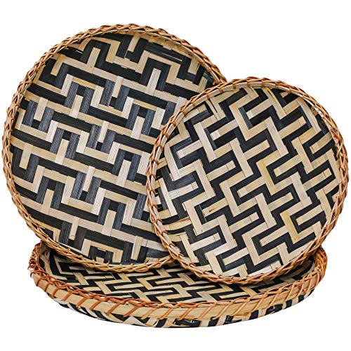 Bamboo Woven Wall Baskets