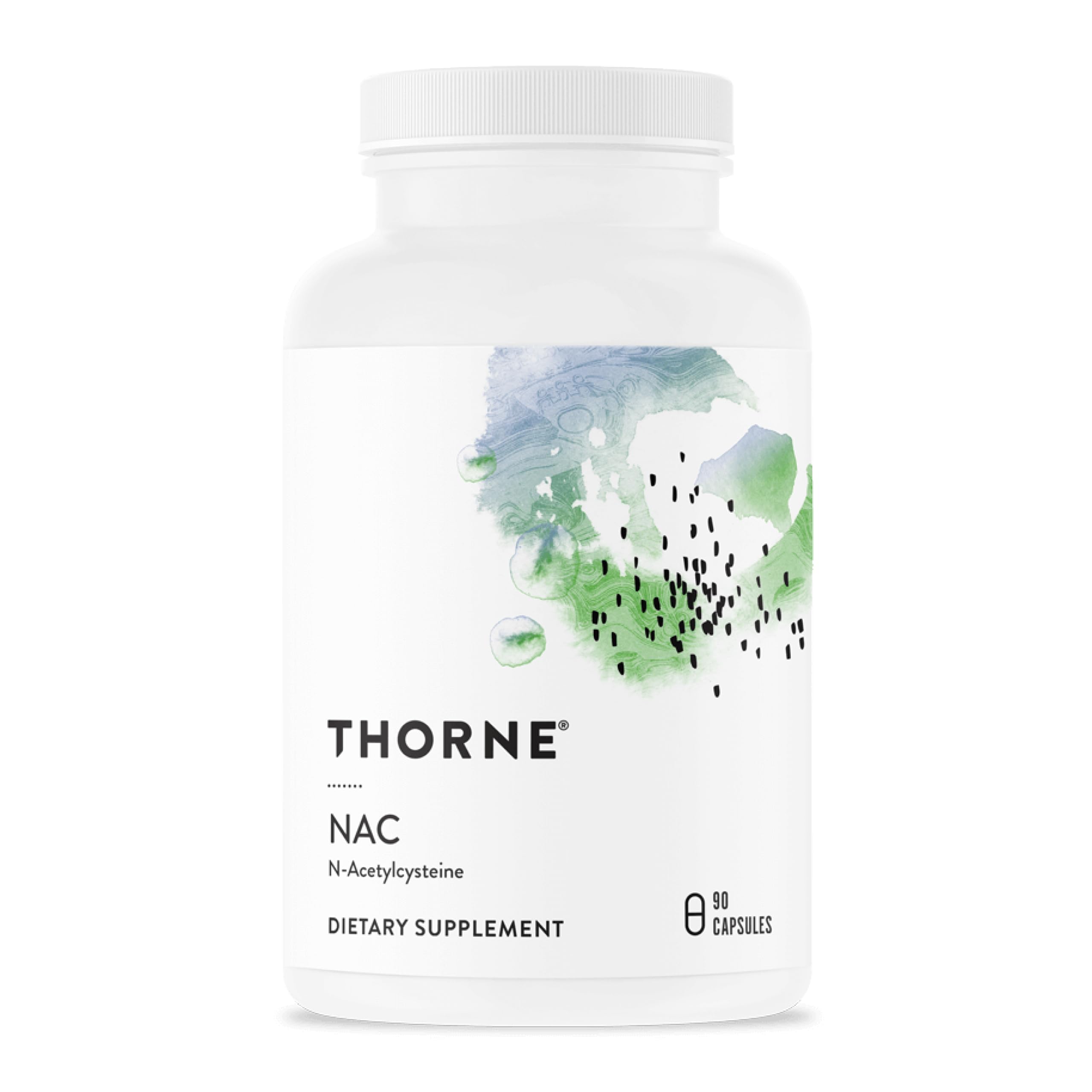 THORNENAC - N-Acetylcysteine - 500mg - Supports Respiratory Health and Immune Function*; Promotes Liver and Kidney Detox - 90 Capsules