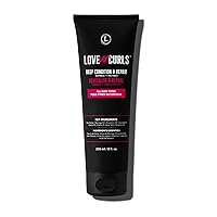 Vista 1 de Love Ur Curls - Deep Conditioner & Repair, Moisturizing Treatment, Repairs Dry, Damaged Hair, for all Hair Types, Vegan, 236mL