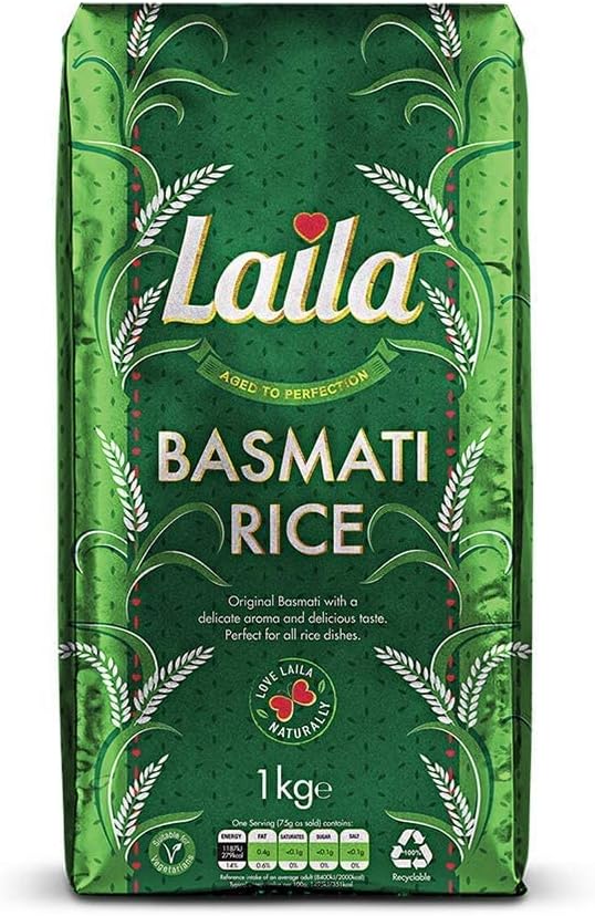 Laila Basmati Rice, 2 kg
