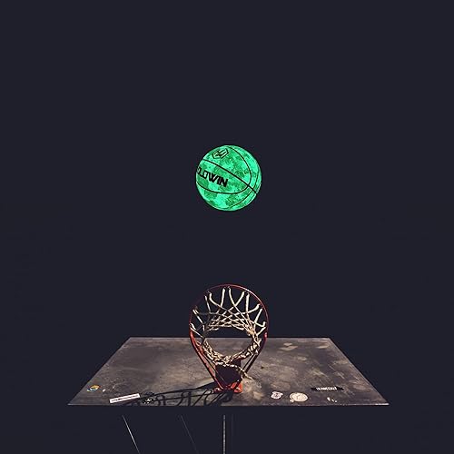 Miniatura 3 de Bola luminosa holográfica reflectante brillante para juego nocturno, holoHoops perfectos regalos juguetes Gris,Verde Luminoso,Negro -,Azul,Rojo