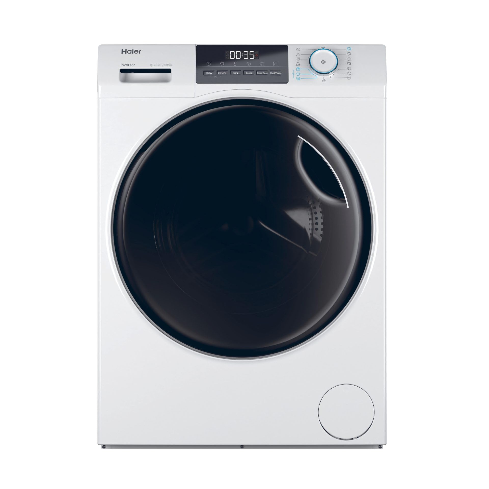 Haier HWD90-BP14929A Washer Dryer front view