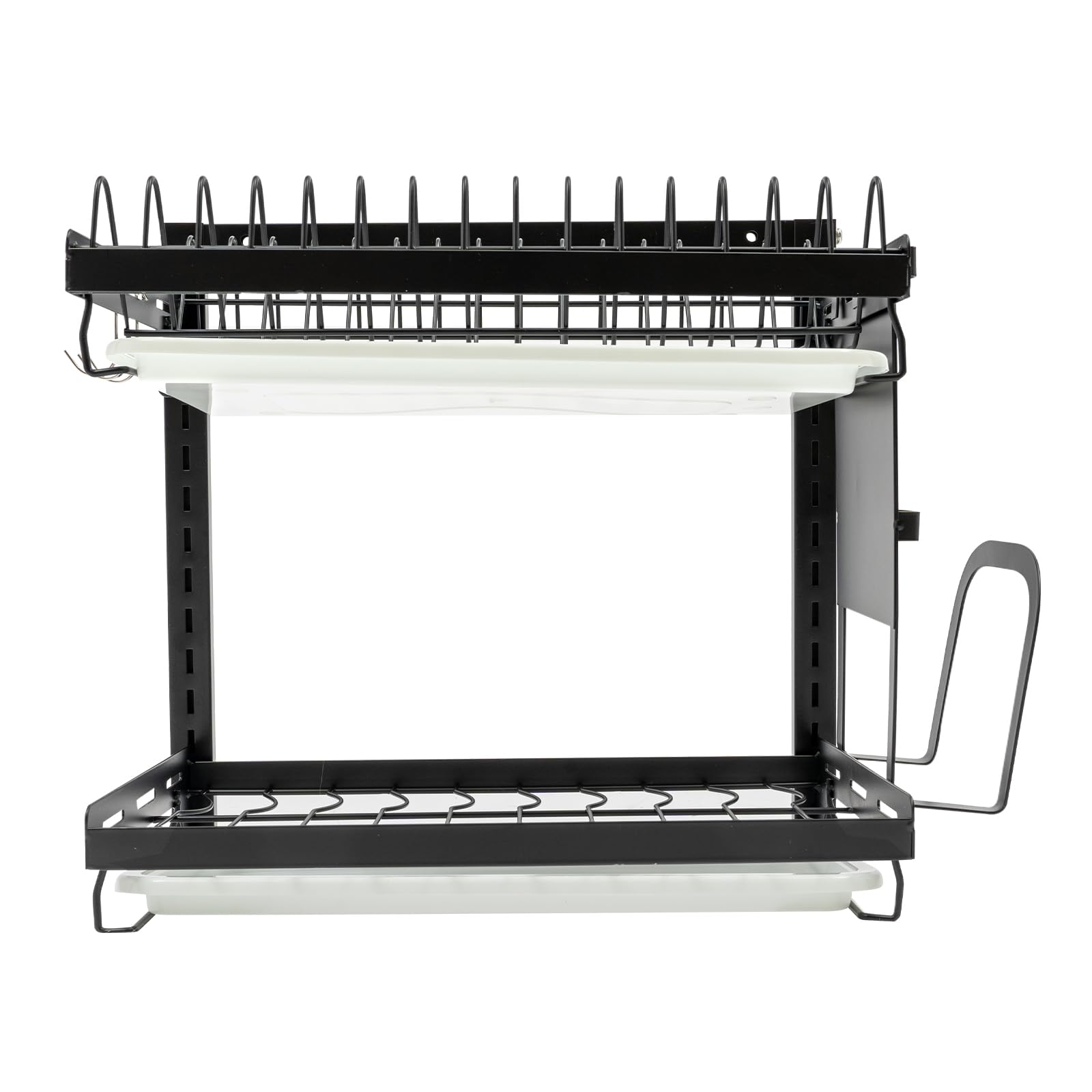 Égouttoir Vaisselle Mural 2 Niveaux Seche Vaisselle Cuisine 50kg