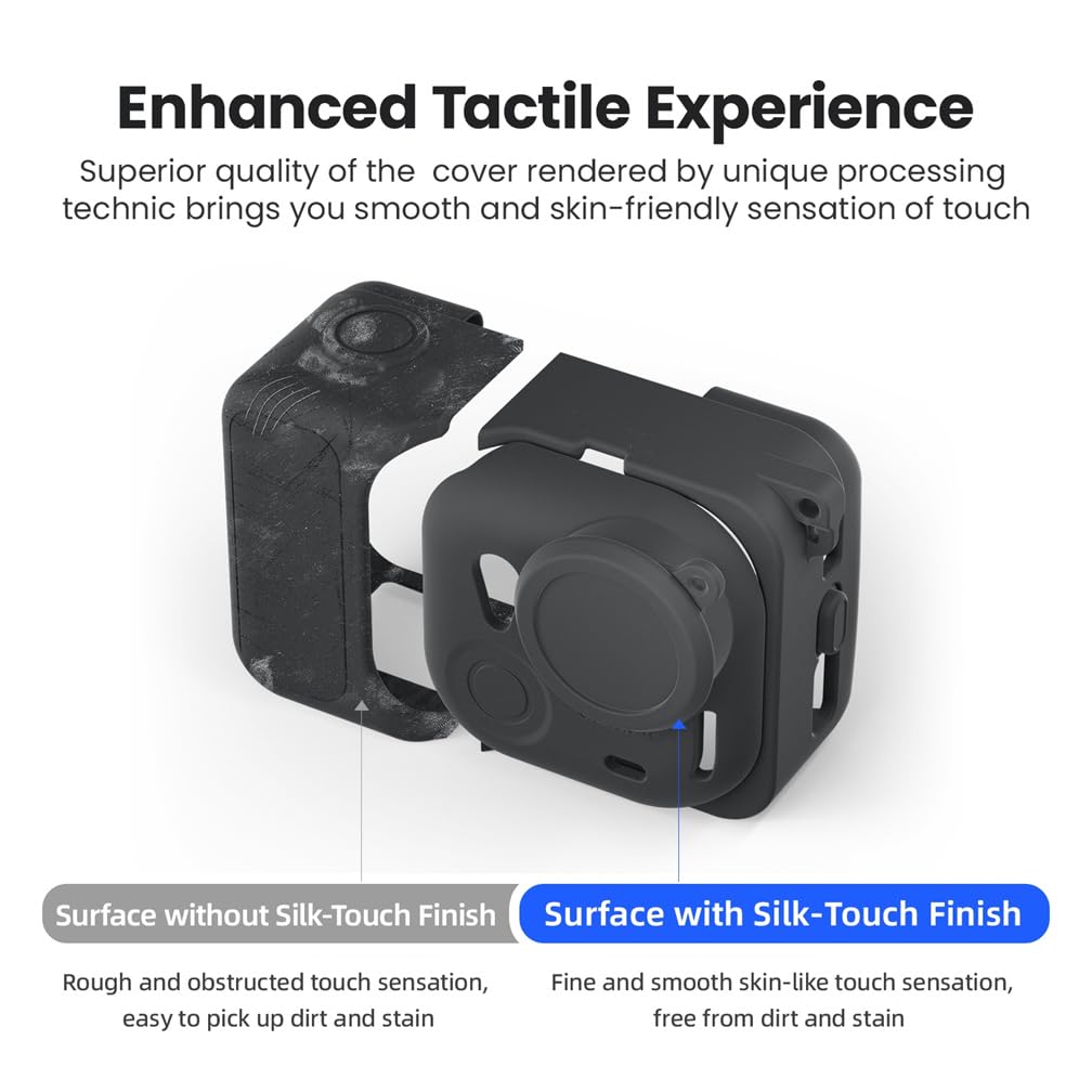 LICHIFIT TPU-Schutzhülle für Insta360 Go Ultra-Kamera und Action-Pod