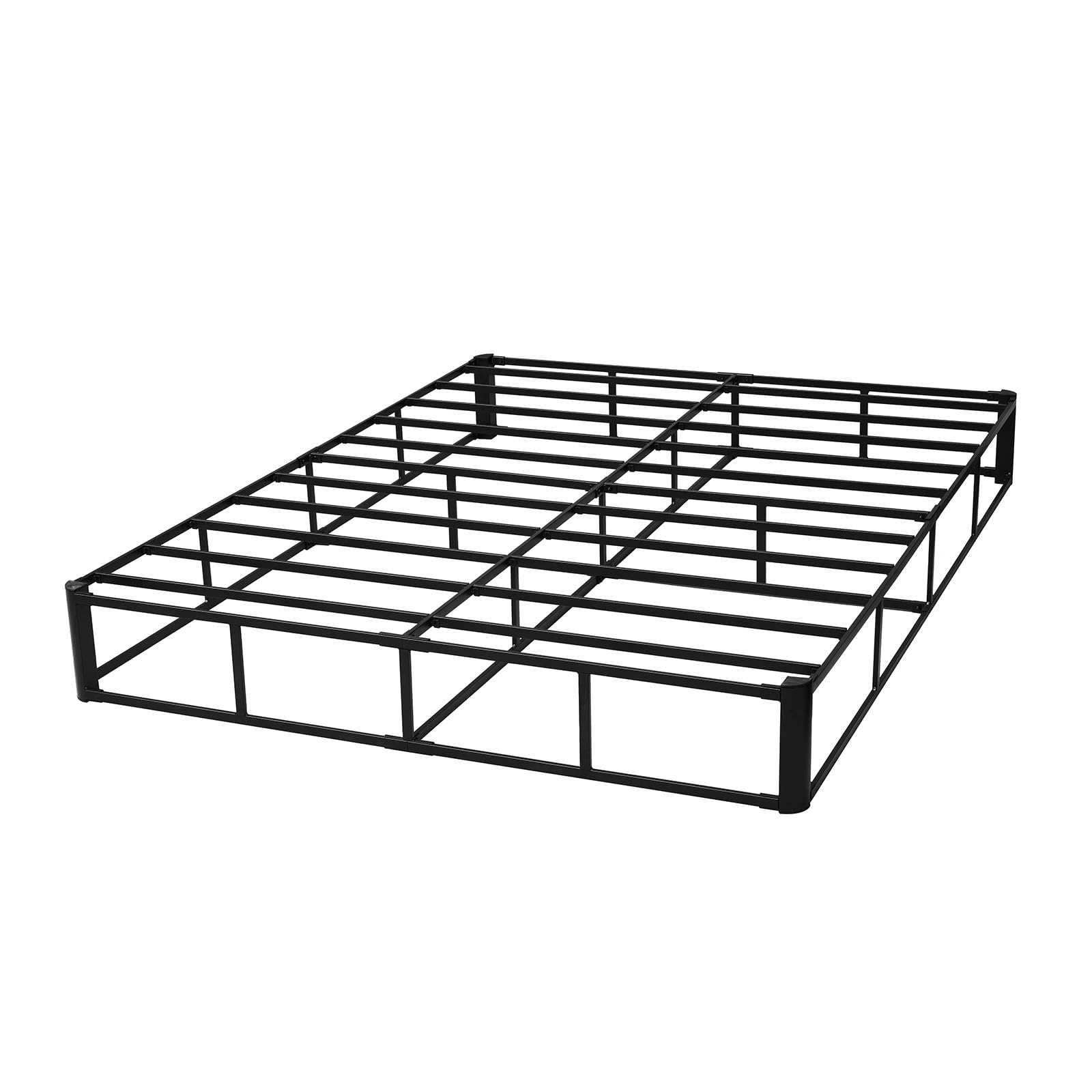 VEVOR Somier para Cama Tamaño de 2010 x 230 x 1515 mm, Soporte para Colchón, Capacidad de Carga de 1587 kg, Reducción de Ruido, con Cubierta de Tela, Marco de Metal, Protección de Rincones Redondeados