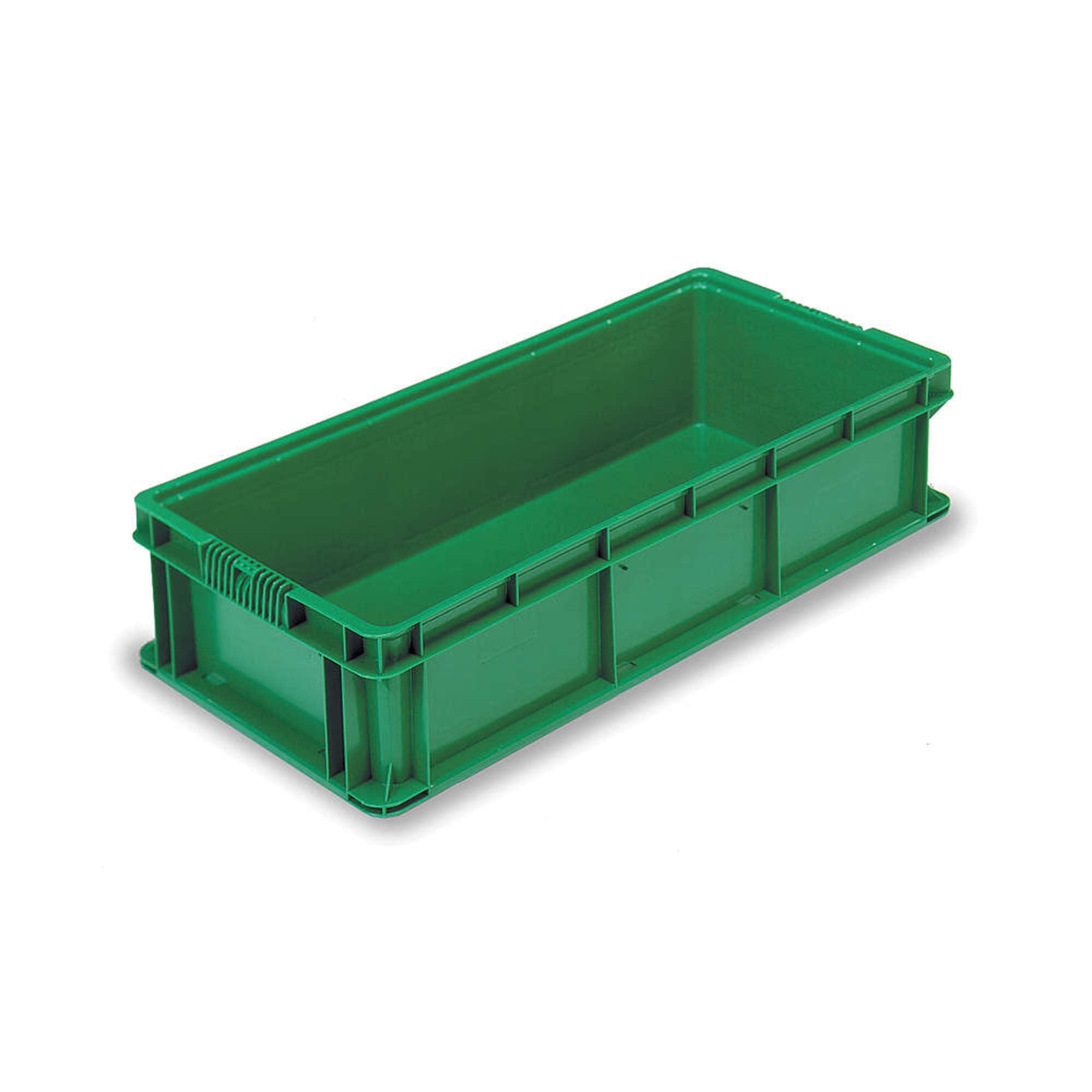Orbis Green 32 in. L x 15 in. W x 7.5 in. H Polyethylene Storage Container, 40 lb. Capacity, 1.5 cu. ft.
