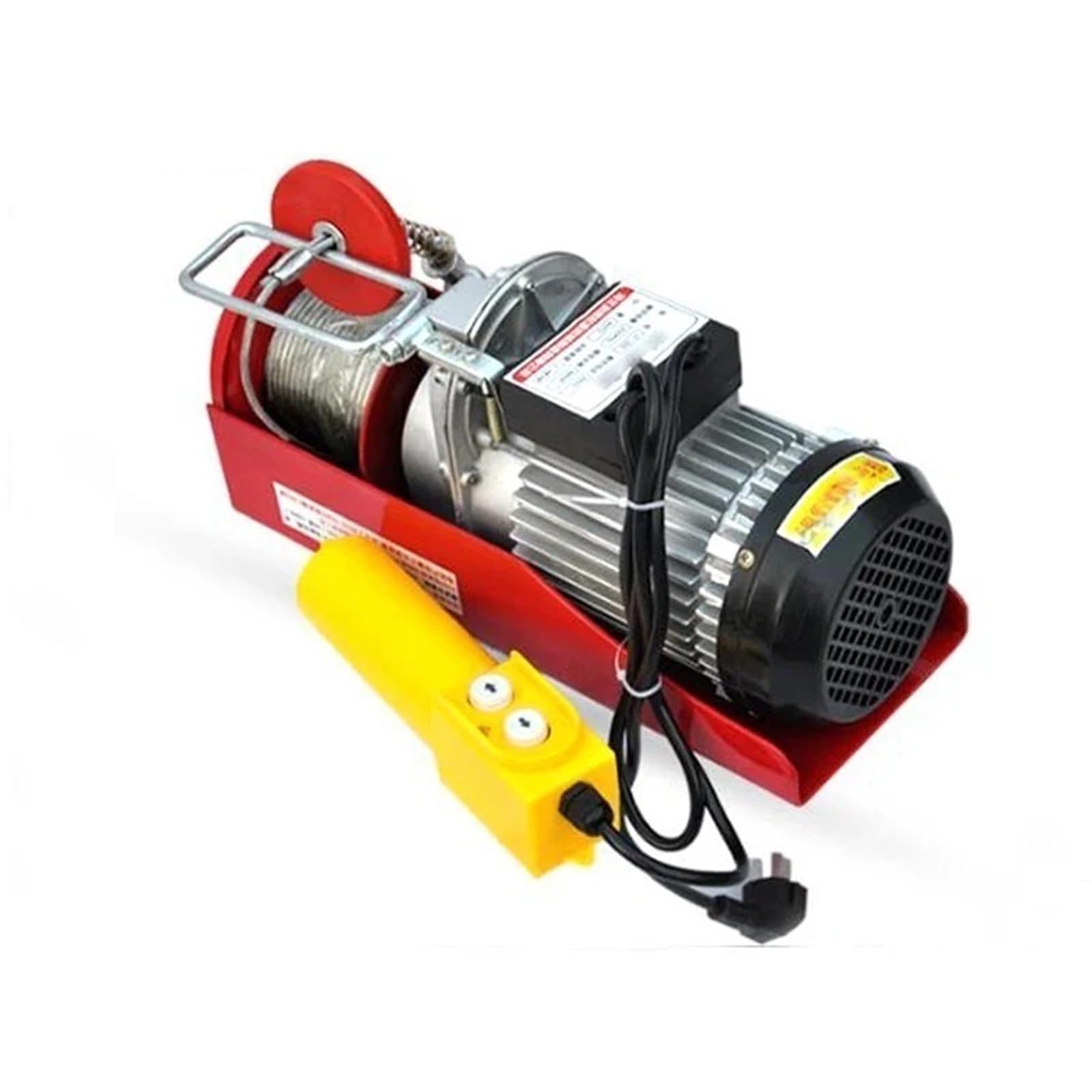 Verricelli elettrici Mini gru elettrica da 980 W portatile 200-400 kg 12 metri piccola gru domestica per ristrutturazione 220 V 12 m/min Paranco Elettrico