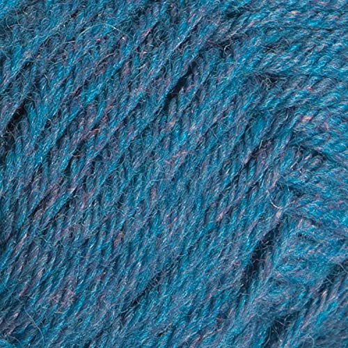 Image of Knit Picks Wool of The Andes Worsted Weight Blue 100% Wool Yarn Multi Pack (10 Balls - Baltic Heather)