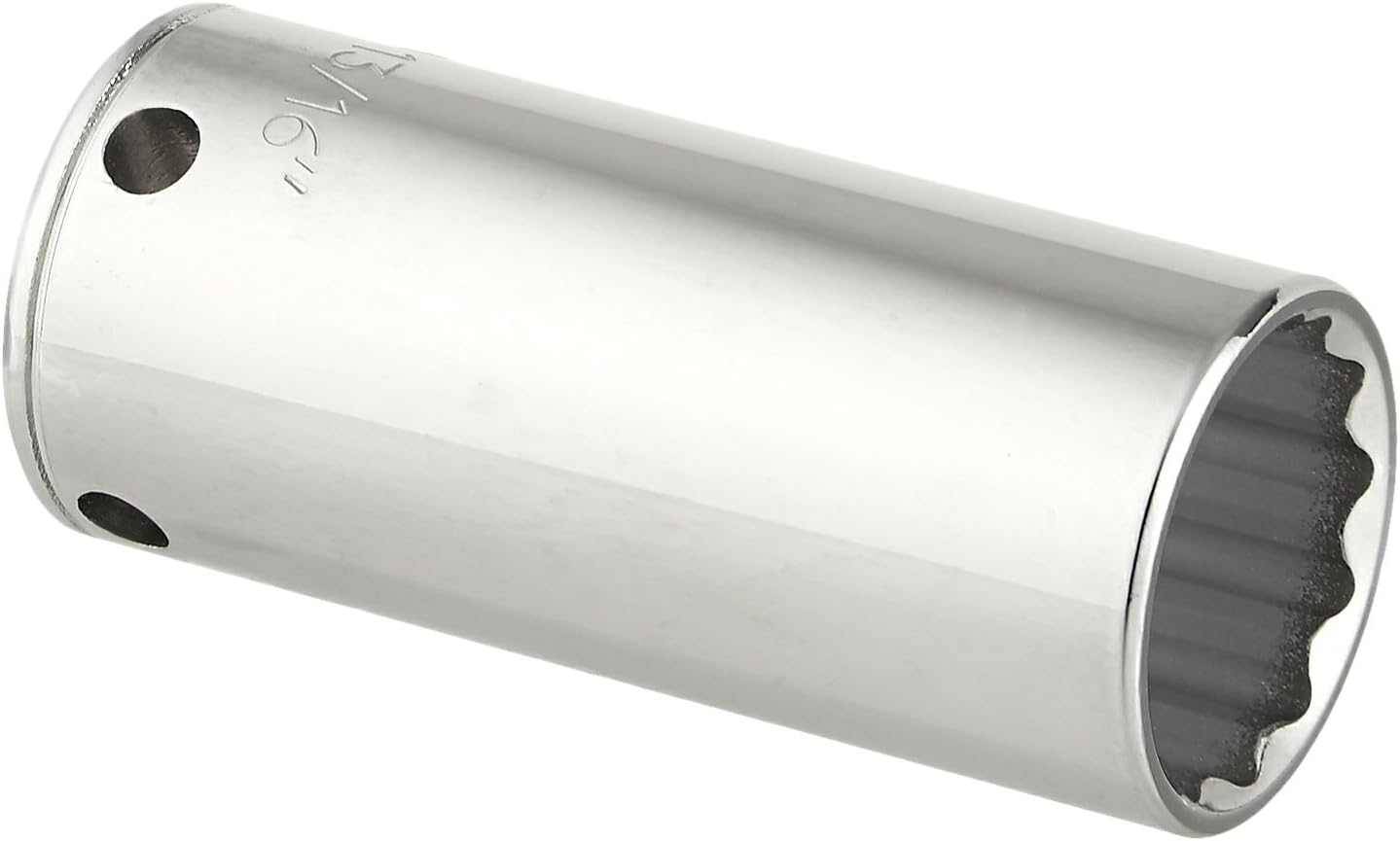 Williams 31426-TH 12-Point Tools at Height 3/8 Drive Deep Socket, 13/16"