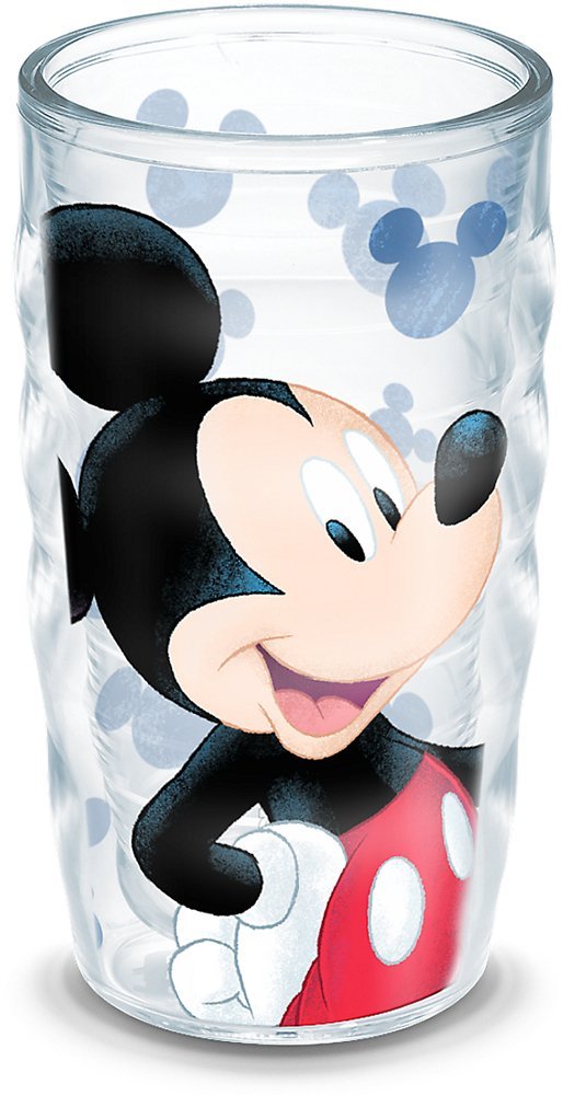 Tervis Disney Mouse Groovin Mickey Insulated Tumbler with Wrap, 10 oz, Clear