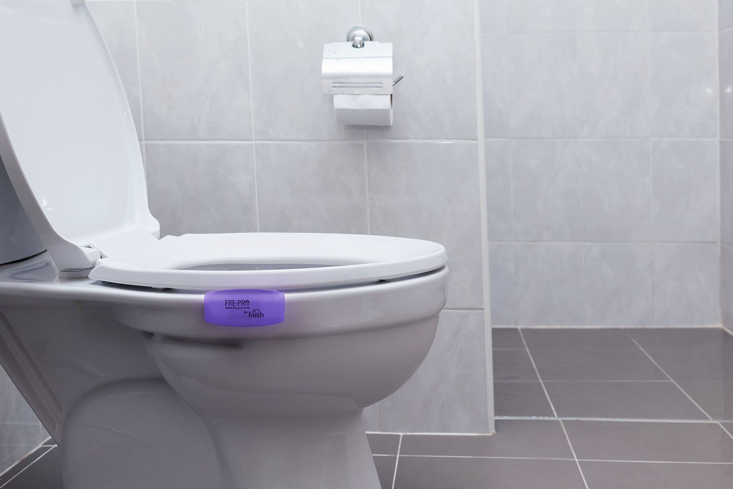Fresh Bowl Clip Profumatore | Deodorante | Deodorante per ambienti | Deodorante per WC WC Bagno Appartamento Fabulous Lavender 12 pezzi