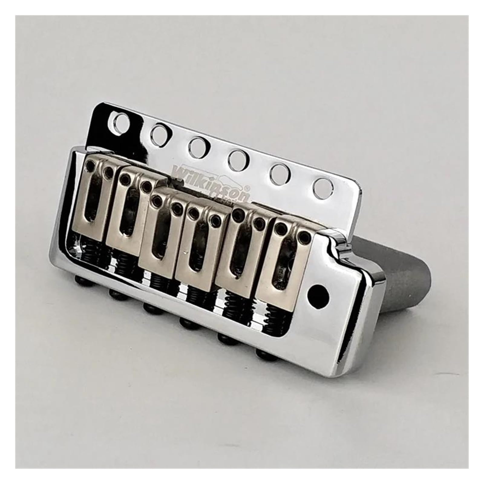 ponte sostitutivo per chitarra Chitarra Elettrica Cromata Argento Fissa 6 Viti Per Ponte ST Tremolo Vibrato