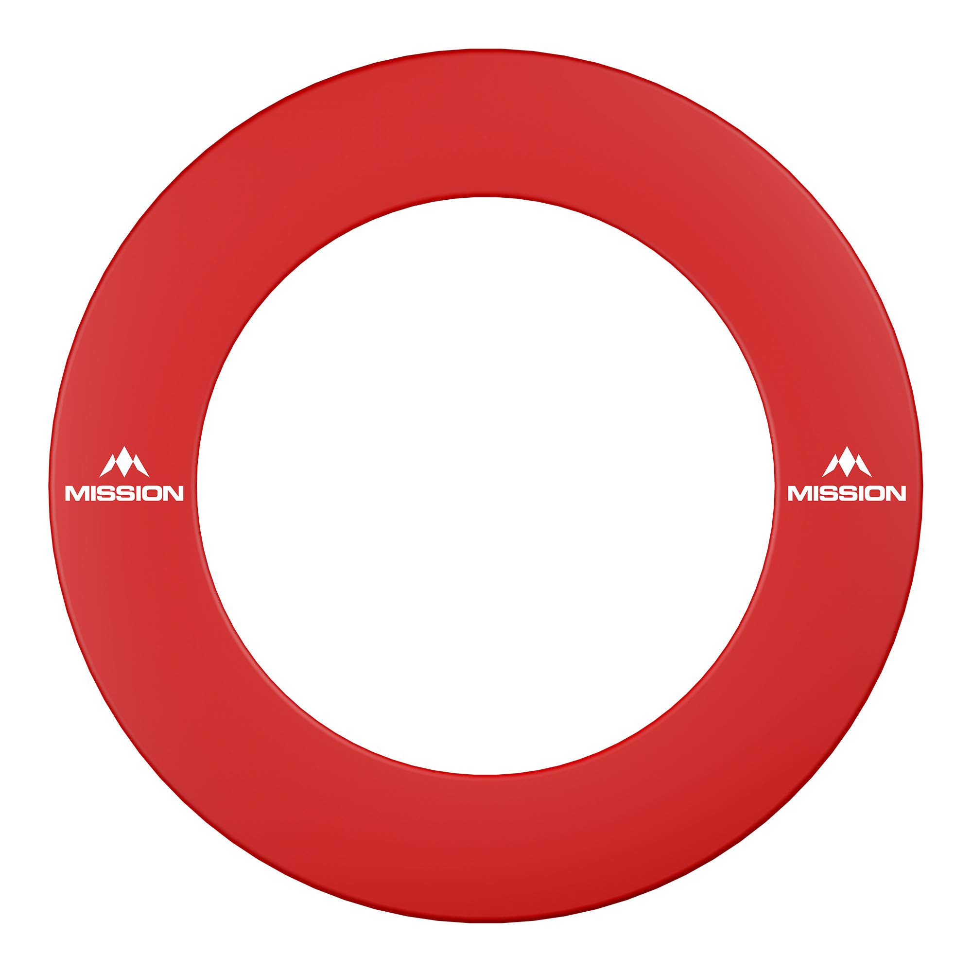 Mission Darts Dartboard Surround | Professional Durable Polymer Dartboard Surround in Multiple Colours Red, Blue and Black