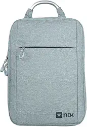 NTK - Mochila Edge Executiva Grande Expansível Impermeável para Escritório e Viagem - Reforço e Compartimento para Notebook até 16 Polegadas, Ideal para Trabalho e Estudo