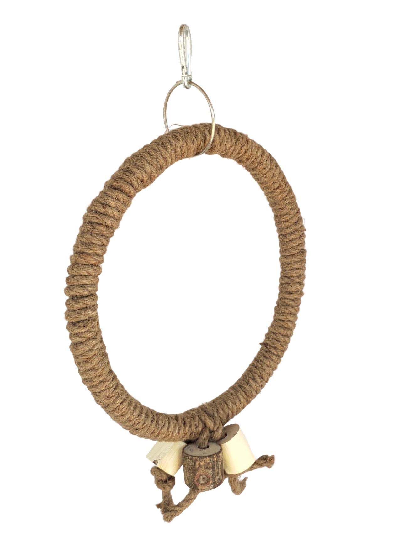 KSK Natural Jute Rope Circle Swing Bird Toys for Large Bird (B01M8JMRYC) Amazon Price History, Amazon Price Tracker