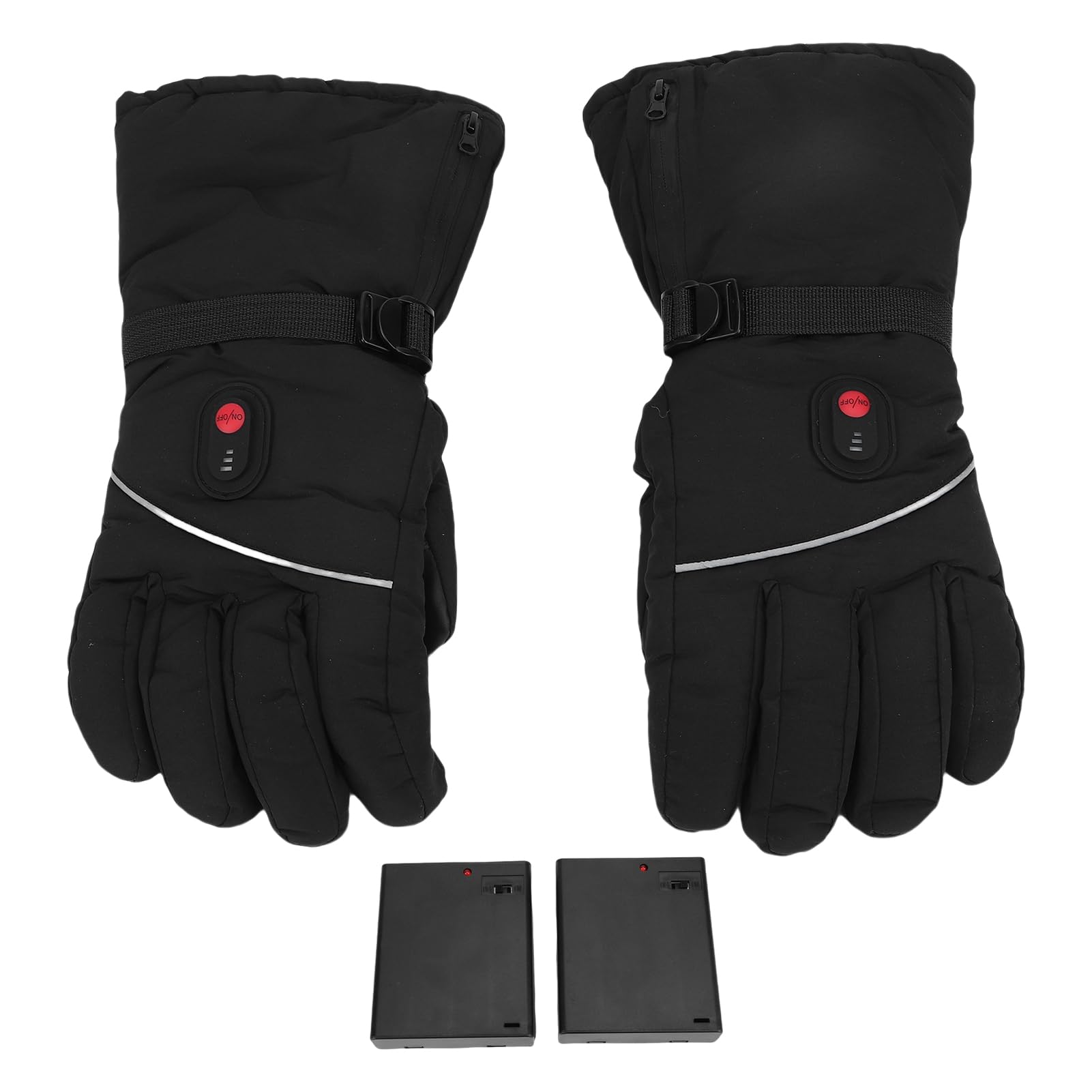 Guanti riscaldati Touchscreen elettrico Sci invernale da ciclismo | Batteria AA da 5 W per uomo donna sport all'aria aperta ciclismo invernale sci motociclismo