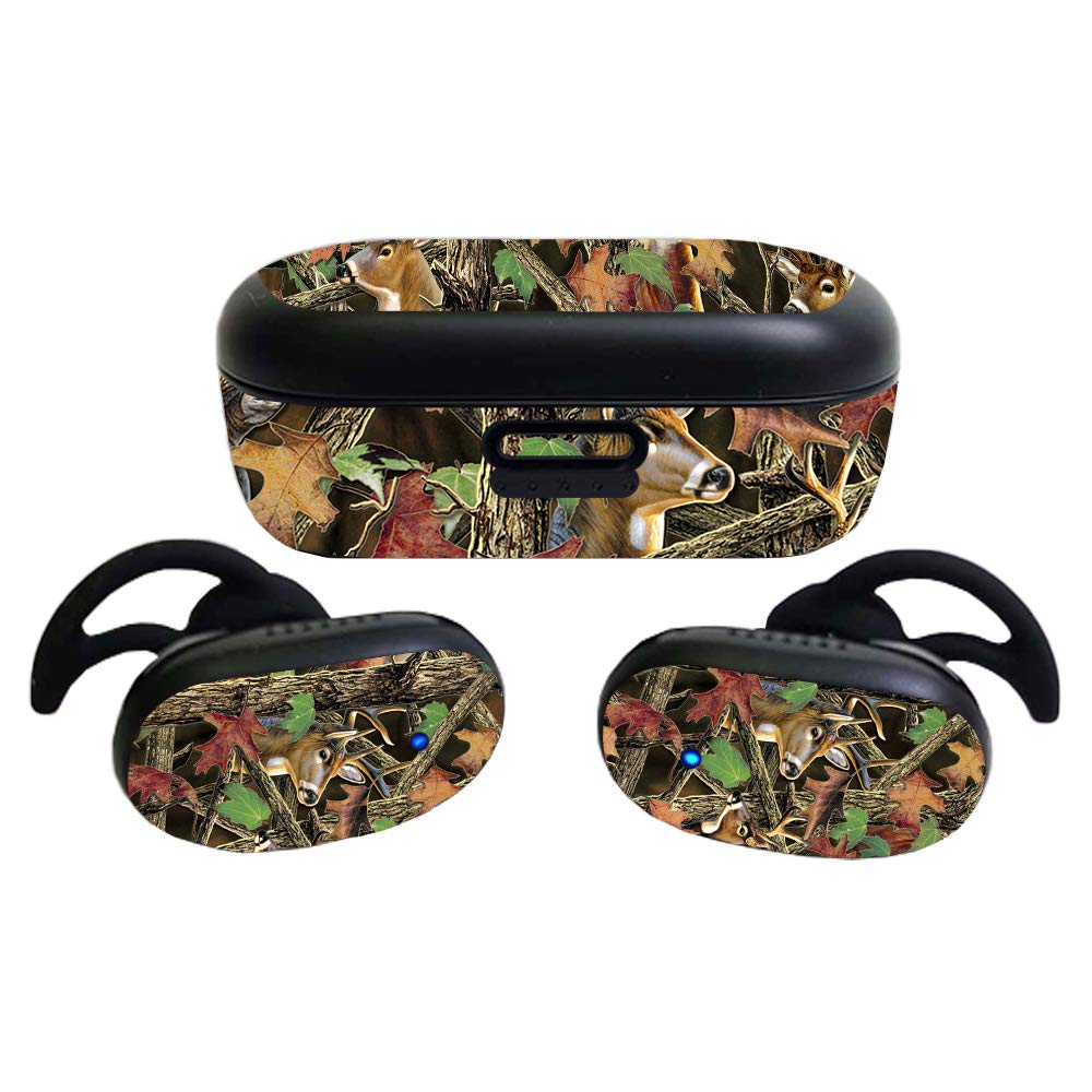 MightySkins Glossy Glitter Skin Compatible with Bose QuietComfort Earbuds (2020)
