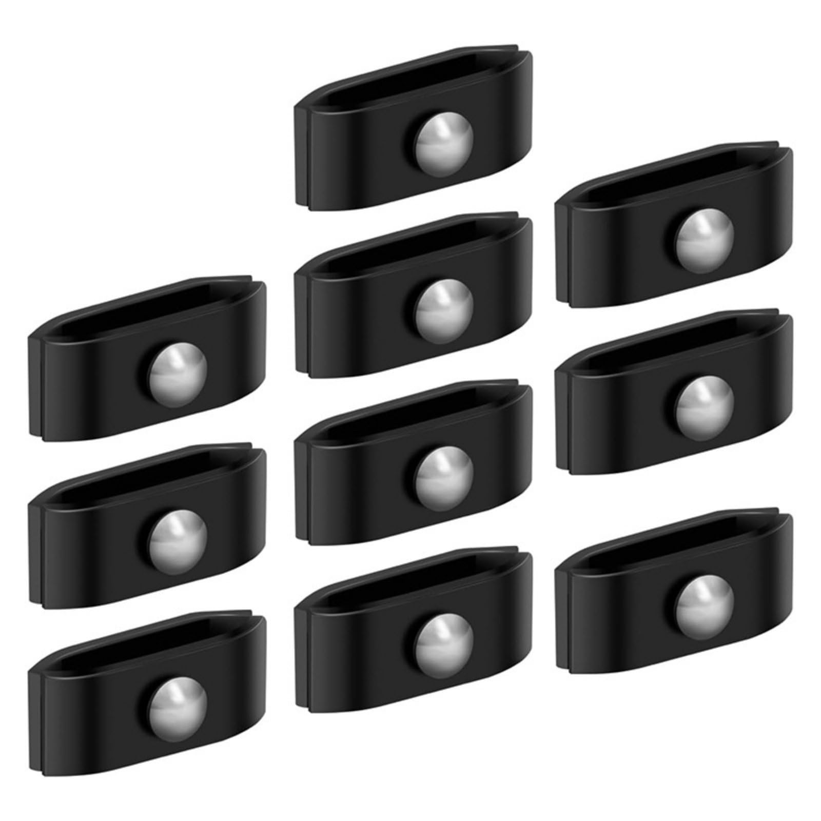 10 Pieces High Compatibility Double Rod Fence Connector Stainless Steel Fence Corner Joint Easy Install Mesh Panel Clamp for Outdoor, Garden, Yard, Rod Fence Connector-image-42