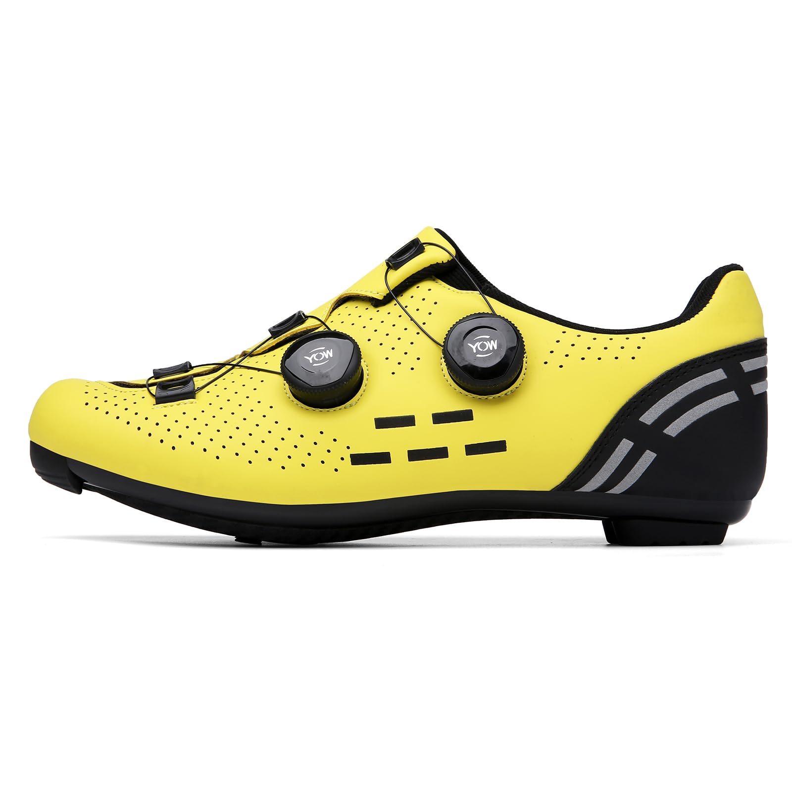SDEQA Fahrradschuhe Herren Radschuhe Rennrad Schuhe Kompatibel mit Peloton Look SPD SPD-SL Delta Lock Pedal Atmungsaktive Radsportschuhe Reitschuhe