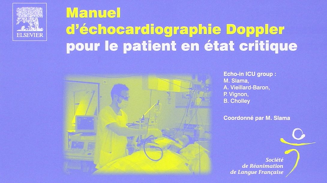 Manuel d'échocardiographie Doppler pour le patient en état critique