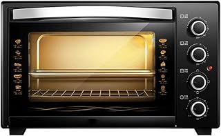 XIAOJIAN 35L Mini Four Température Réglable 0-230 □ Et 120 minutes Timing Timing Four de cuisson à quatre couches Four électrique multifonctionnel automatique pour cuisson et pain avec Accesso / Code