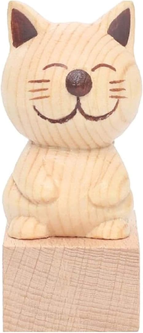 Amazon Co Jp 装飾的なドアのストッパー かわいい漫画の動物の木製のドアストッパーカルメンの反風の反風の装飾的な玄関棒の保有者の頑丈な壁の保護具ベア Color Cat Diy 工具 ガーデン