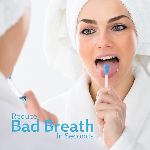 Miniatura 4 de GO SMILE Pro Oral Care - Accesorios de cepillado fácil  Reemplazo de cepillo de dientes de nailon, raspador de lengua de silicona, cepillo