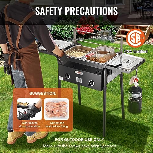 Vevor 16 QT OUTDOOR PROPANE DEEP FRYER Outdoor Propane Deep Fryer thumb #4